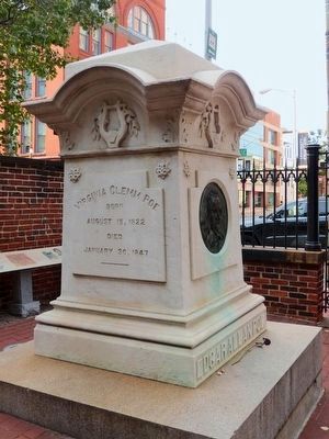 Poe's Grave - Westminster Burying Ground, Baltimore image. Click for full size.