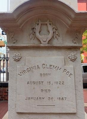 Virginia Clemm Poe. Click for full size. Virginia Clemm Poe image. Click for full size.