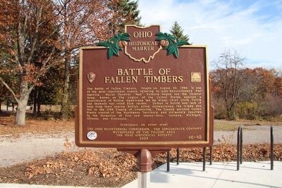 Battle of Fallen Timbers Marker image. Click for full size.