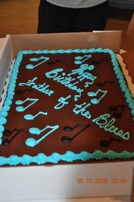 Birthday Cake "Father of the Blues" 2011 image. Click for full size.