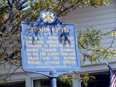 Stephen Foster Marker. Click for full size. Stephen Foster Marker image. Click for full size.