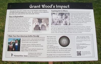 Grant Wood's Impact Marker. Click for full size. Grant Wood's Impact Marker image. Click for full size.