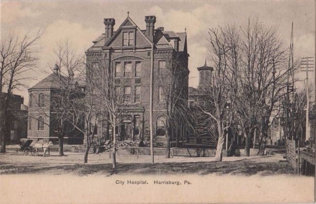 <i>City Hospital, Harrisburg, Pa.</i> image. Click for full size.