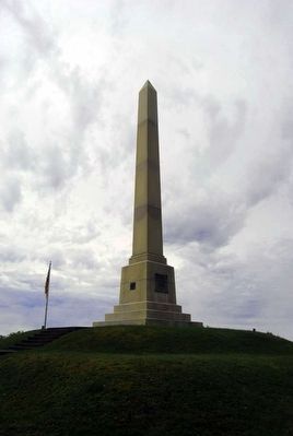 Battle of Newtown Monument image. Click for full size.