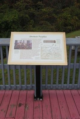 Divided Peoples Marker. Click for full size. Divided Peoples Marker image. Click for full size.
