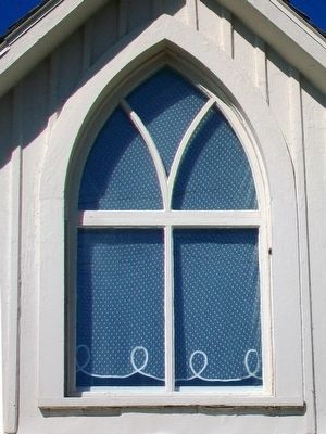 The American Gothic House Window. Click for full size. The American Gothic House Window image. Click for full size.