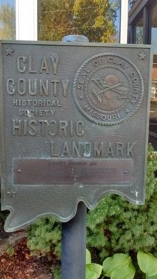 Liberty Mormon Jail Marker image. Click for full size.