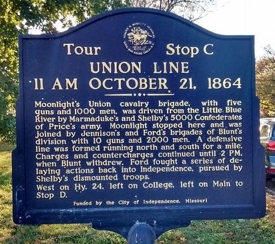 Union Line Marker. Click for full size. Union Line Marker image. Click for full size.