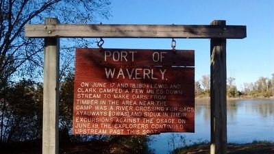 Port of Waverly Marker image. Click for full size.