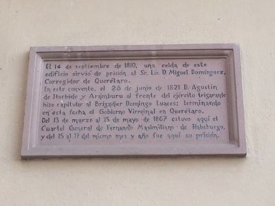 Historical Events at the Temple of the Holy Cross Marker. Click for full size. Historical Events at the Temple of the Holy Cross Marker image. Click for full size.