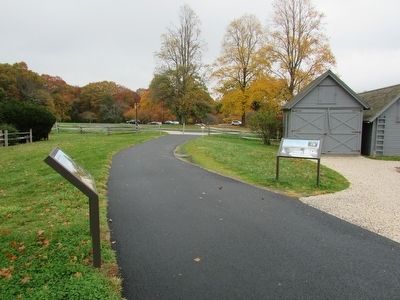Marker at Sagamore Hill. Click for full size. Marker at Sagamore Hill image. Click for full size.