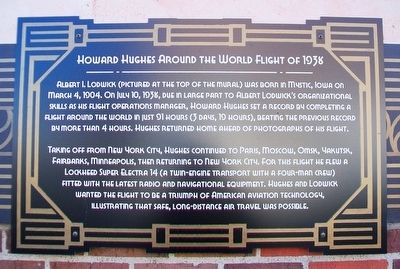 Around the World in 91 Hours Marker. Click for full size. Around the World in 91 Hours Marker image. Click for full size.
