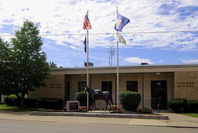 Horseheads Marker<br>Horseheads Police Department. Click for full size. Horseheads Marker<br>Horseheads Police Department image. Click for full size.