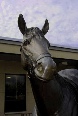 Horseheads Statue. Click for full size. Horseheads Statue image. Click for full size.