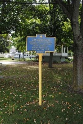 Zim Bandstand Marker. Click for full size. Zim Bandstand Marker image. Click for full size.