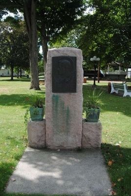 Eugene Zimmerman Monument<br>Located Nearby in Teal Park. Click for full size. Eugene Zimmerman Monument<br>Located Nearby in Teal Park image. Click for full size.