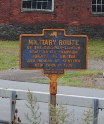 Military Route Marker image. Click for full size.