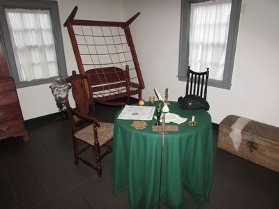 Bedroom in Raynham Hall. Click for full size. Bedroom in Raynham Hall image. Click for full size.