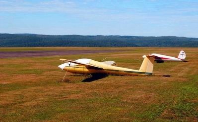 Gliders on the Field. Click for full size. Gliders on the Field image. Click for full size.