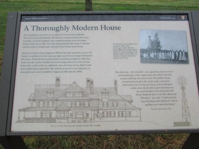 A Thoroughly Modern House Marker image. Click for full size.