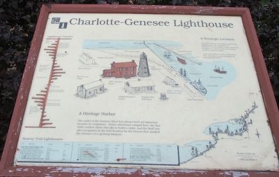 Charlotte-Genesee Lighthouse Marker image. Click for full size.