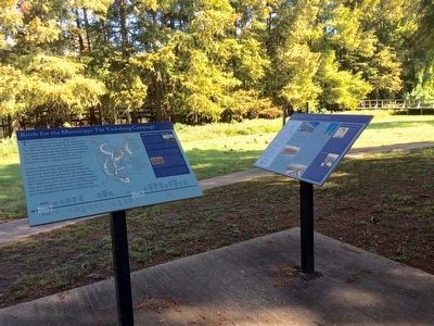 Grant's March Thru Louisiana Marker near former canal area.. Click for full size. Grant's March Thru Louisiana Marker near former canal area. image. Click for full size.