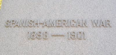 War Memorial - Spanish American War image. Click for full size.