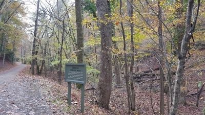 American Approach Road Marker. Click for full size. American Approach Road Marker image. Click for full size.