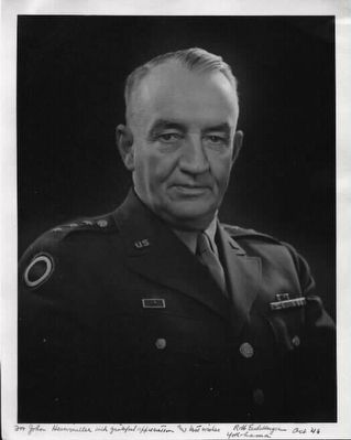 General Robert Lawrence Eichelberger Marker image. Click for full size.