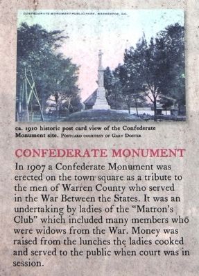 Early History of Warren County Marker - Left Sidebar Bottom image. Click for full size.
