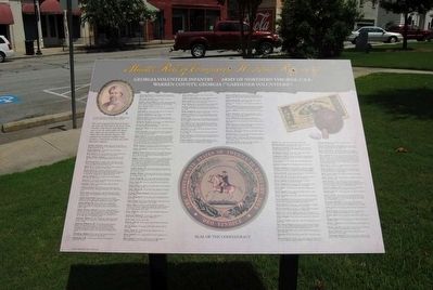 Muster Roll of Company H, 22nd Regiment Marker. Click for full size. Muster Roll of Company H, 22nd Regiment Marker image. Click for full size.