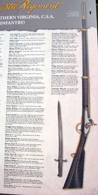 Muster Roll of Company B, 48th Regiment Marker image. Click for full size.