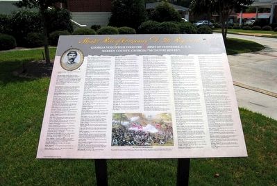 Muster Roll of Company D, 5th Regiment Marker. Click for full size. Muster Roll of Company D, 5th Regiment Marker image. Click for full size.