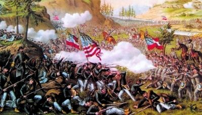 Battle of Chickamauga image. Click for full size.