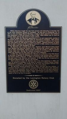 William Morrison Marker image. Click for full size.