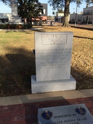Veterans Memorial on courthouse grounds.. Click for full size. Veterans Memorial on courthouse grounds. image. Click for full size.