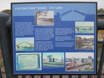 Stutson Street Bridge Marker image. Click for full size.