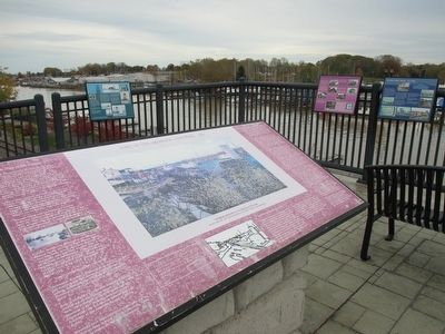 Marker on Fence at Far Right image. Click for full size.