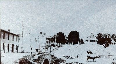 Bridge over Rocky Fountain Creek 1900 image. Click for full size.