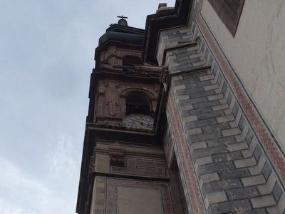 Temple of Santa Rosa de Viterbo Repeating Clock image. Click for full size.