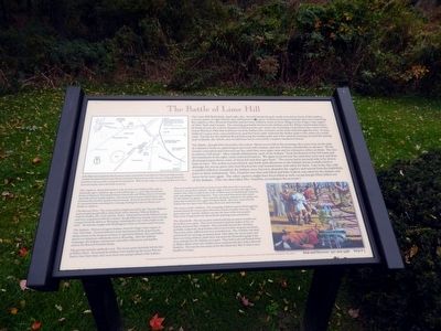 The Battle of Lime Hill Marker image. Click for full size.