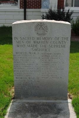 Woodman of the World Supreme Sacrifice Monument image. Click for full size.