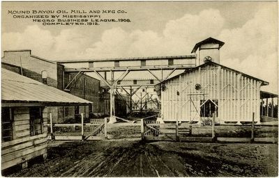 Mound Bayou Oil Mill & Manufacturing Company (Postcard) image. Click for full size.