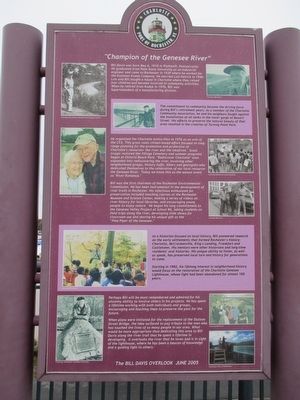 Champion of the Genesee River. Click for full size. Champion of the Genesee River image. Click for full size.