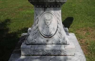 Wiley W. Kitchens Monument Base image. Click for full size.