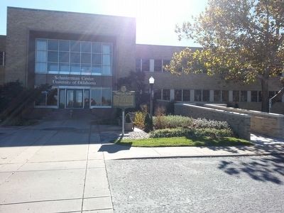 University of Oklahoma Schusterman Center Marker image. Click for full size.