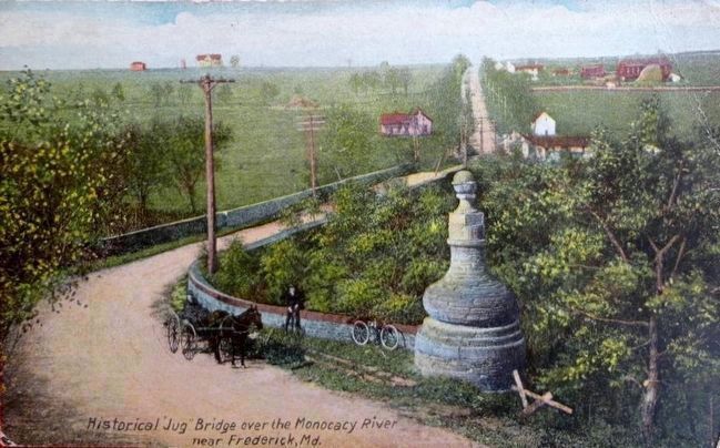 The Jug Bridge about 1908 image. Click for full size.