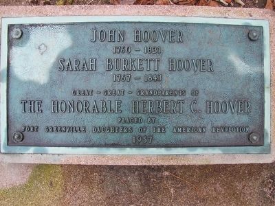 John Hoover Marker image. Click for full size.