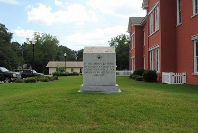 Glascock County National Bicentennial Monument. Click for full size. Glascock County National Bicentennial Monument image. Click for full size.