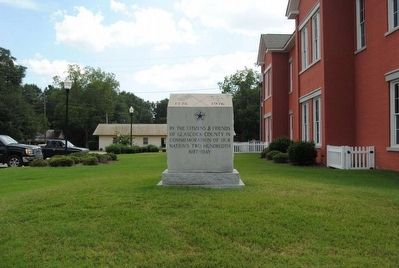 Glascock County National Bicentennial Monument image. Click for full size.